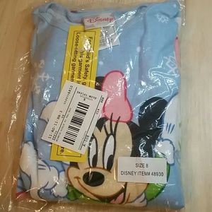 Minnie Mouse Ice Skating Winter Pajamas